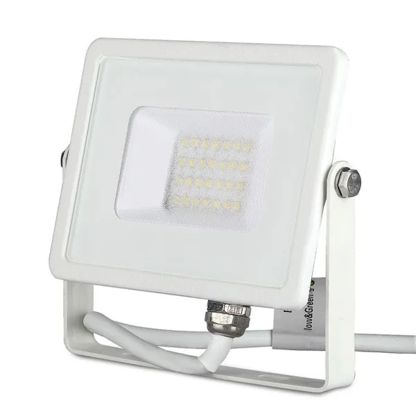 20W LED Floodlight SMD Samsung Chip White Body 6400K
