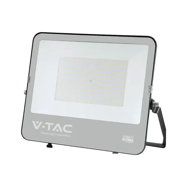 200W LED FLOODLIGHT WITH CREE CHIP CCT:6500K BLACK BODY GREY GLASS 6YRS WARRANTY 185LM/W