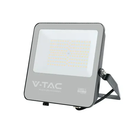100W LED FLOODLIGHT WITH CREE CHIP CCT:4000K BLACK BODY GREY GLASS 6YRS WARRANTY 185LM/W