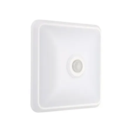 12W LED PIR LIGHT SENSOR LAMP WITH CREE CHIP CCT: 3IN1 SQ WHITE BODY