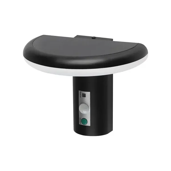 2W LED SOLAR GARDEN LIGHT WITH SENSOR 3000K IP65 BLACK BODY
