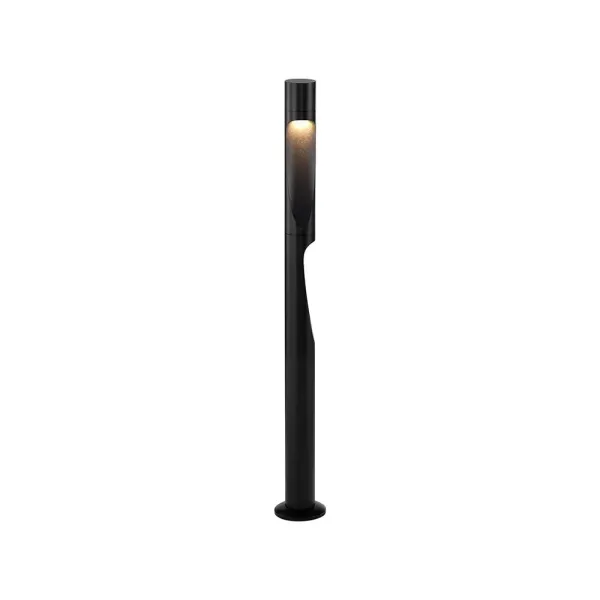 12W LED BOLLARD LIGHT WITH CREE CHIP 3000K BLACK BODY IP65