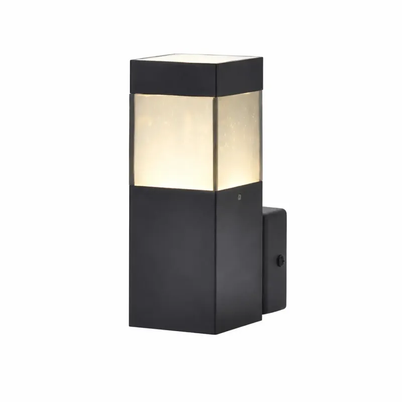 GU10 WALL LAMP BLACK BODY - IP54