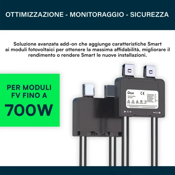 Ottimizzatore modulo fotovoltaico da 700W | Energy Clever