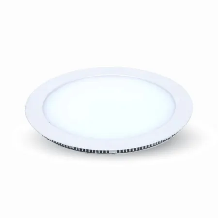 22W LED Panel Downlight Round 6000K con Driver