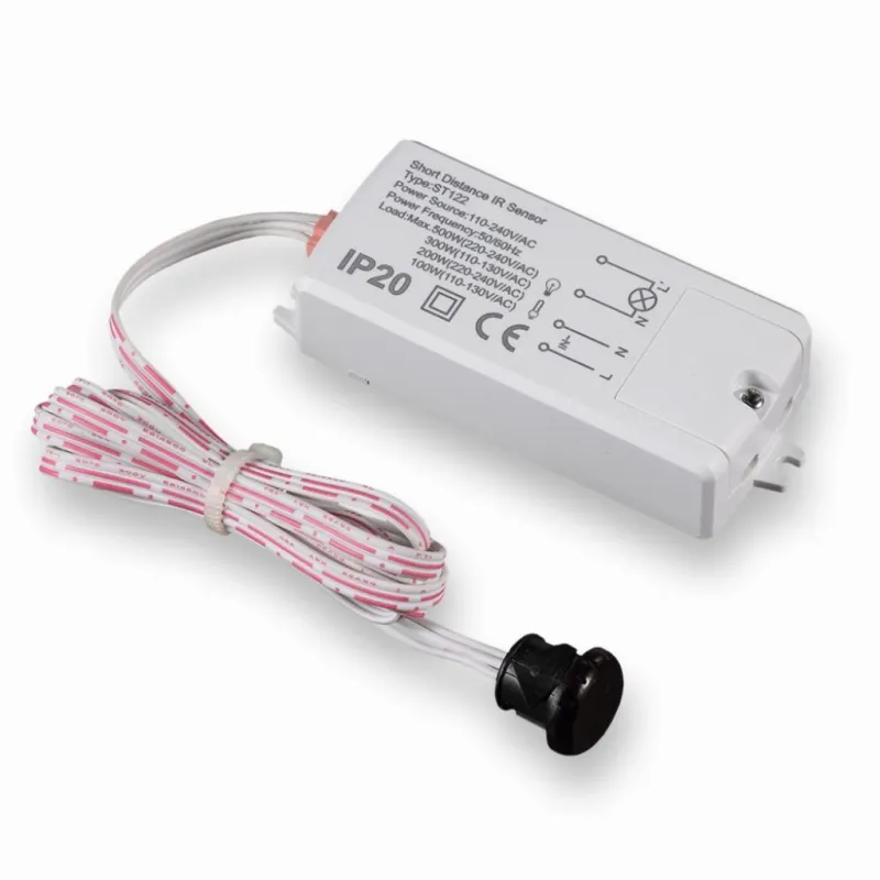Motion Sensor On/Off Via Moving Hand (5 cm Detection Distance)