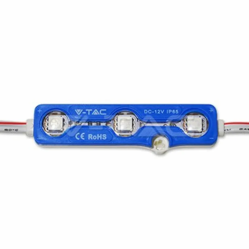 LED Module 3SMD Chips SMD5050 Blue IP67