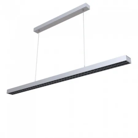 LED Linear Light Samsung Chip 60W Hanging Non Linkable White Body 4000K