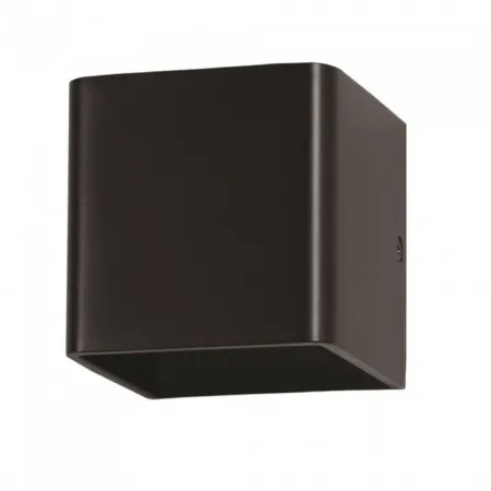 5W Wall Lamp with Bridglux Chip Black Body Square 3000K