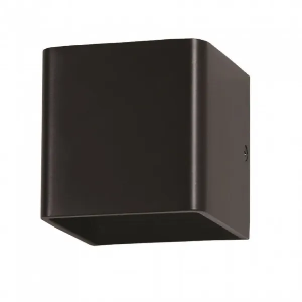 5W Wall Lamp with Bridglux Chip Black Body Square 3000K