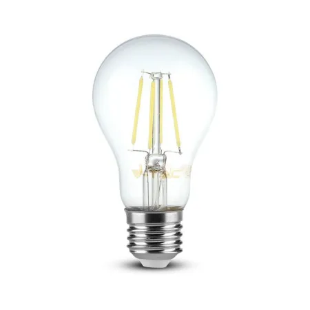 LED Bulb 4W Filament E27 A60 Clear Cover 6400K