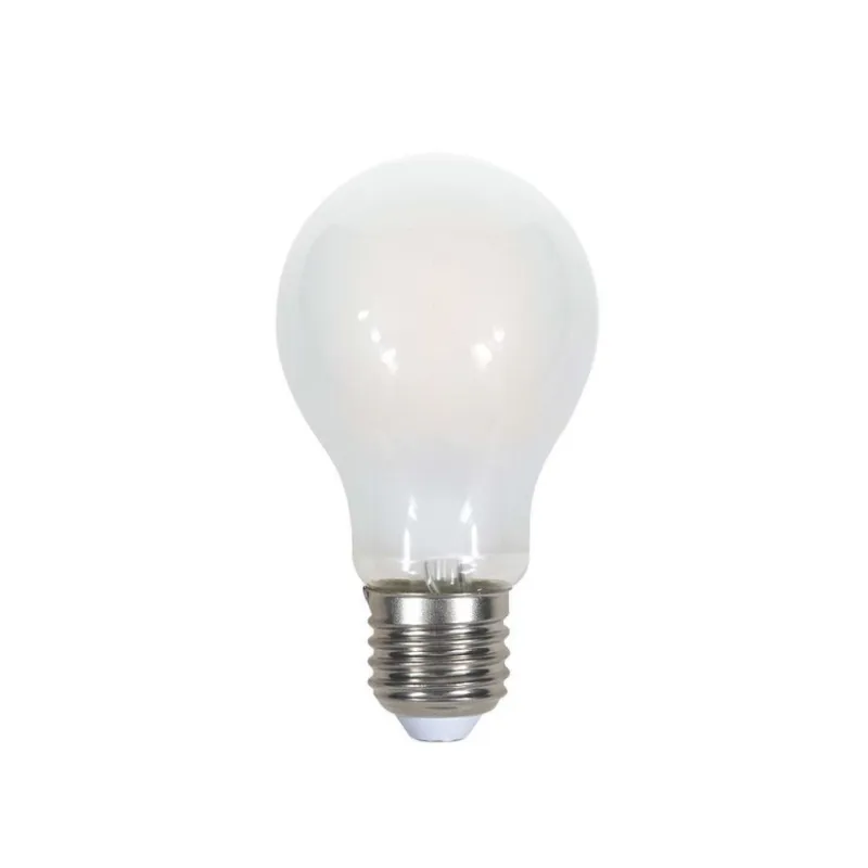 LED Bulb 7W Cross Filament E27 A60 Frost Cover 2700K