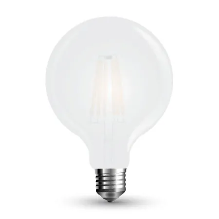 LED Bulb 7W Filament E27 G125 Frost Cover 6400K