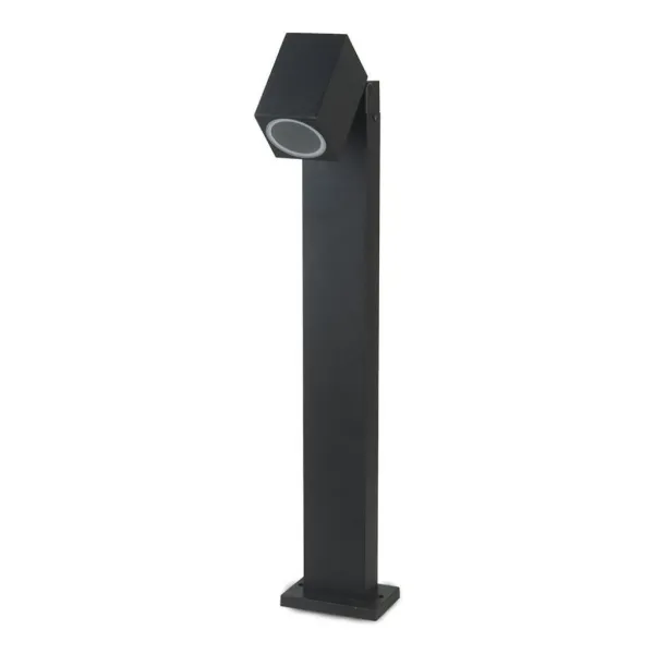 Wall Fitting GU10 Bollard Adjustable Head Aluminum 1 Way IP44