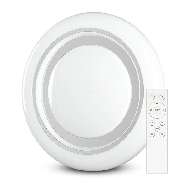 60W LED Designer Domelight with RF Control & Timer CCT Changing Starry Dimmable